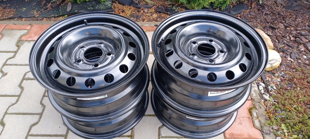 Plechove disky 15" 6J×15 H2 ET44 - 2