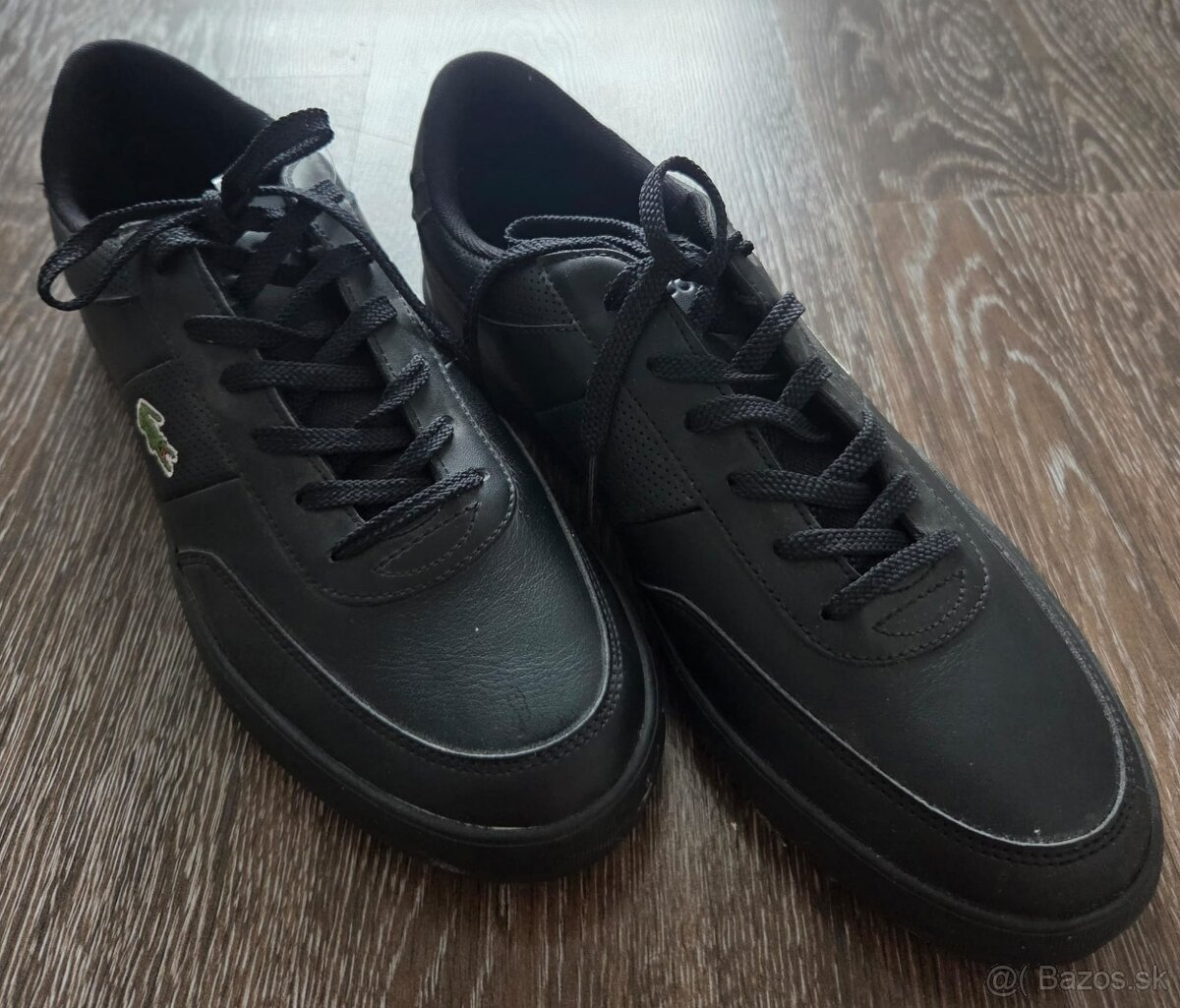 Čierne tenisky LACOSTE - nenosené - 2