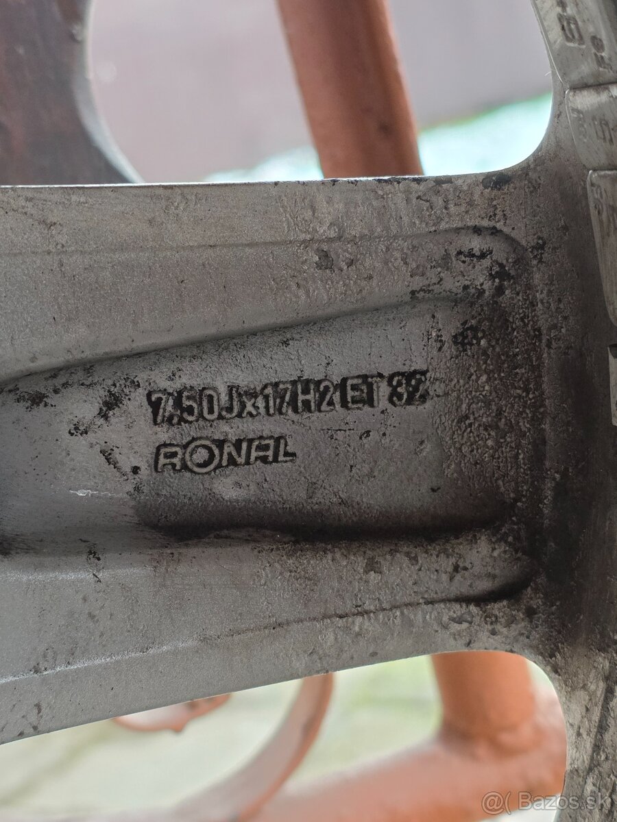 Hliníkové disky R17 5x100 - 2