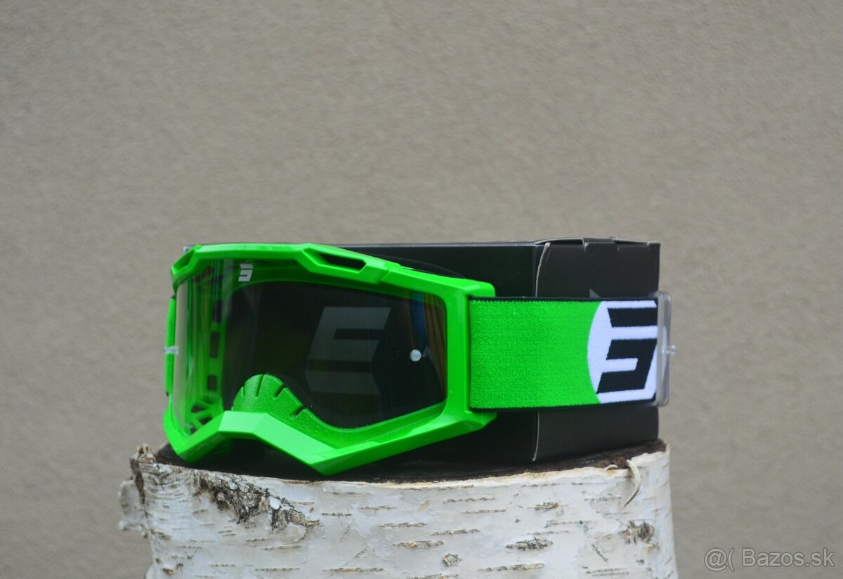 Okuliare SHOT zelené čierne - 2