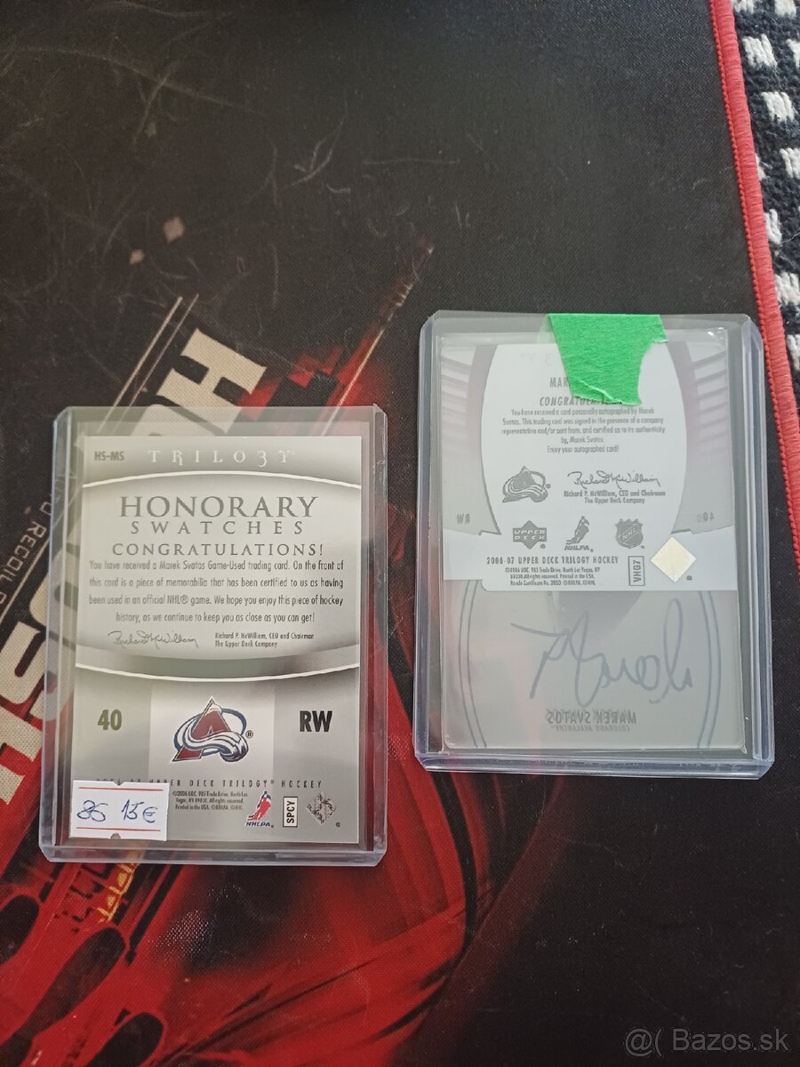 Hokejove karty / kartičky Marek Svatos - 2