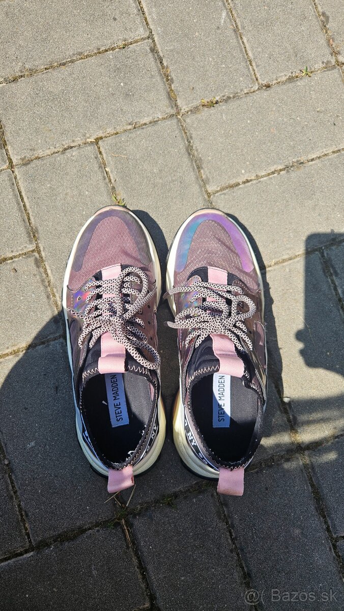 Steve Madden Sneakersy Ajax ruzovo fialove - 2