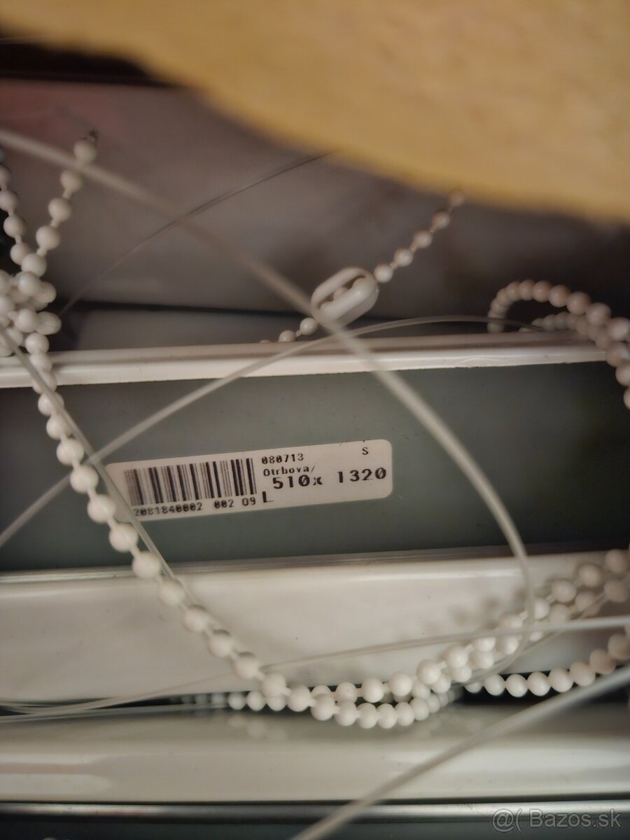 Vnutorne zaluzie biele - 2