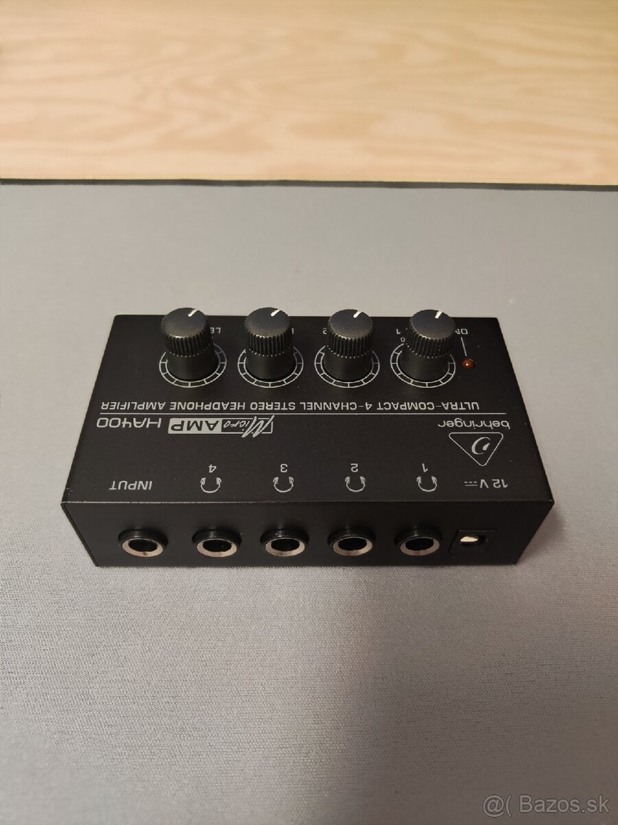 Behringer HA 400 MICROAMP Slúchadlový zosilňovač - 2