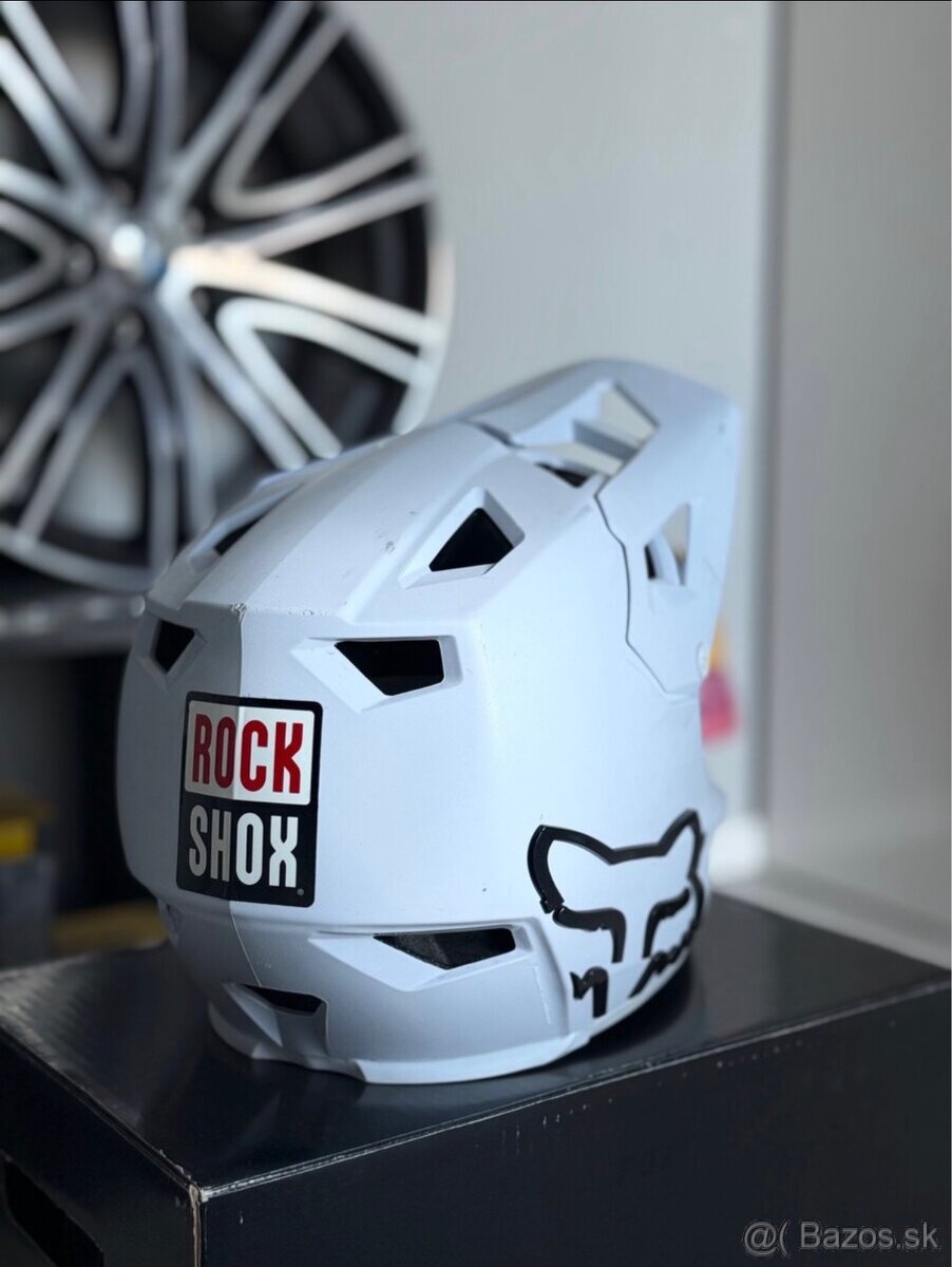 Prilba fox rampage white S - 2
