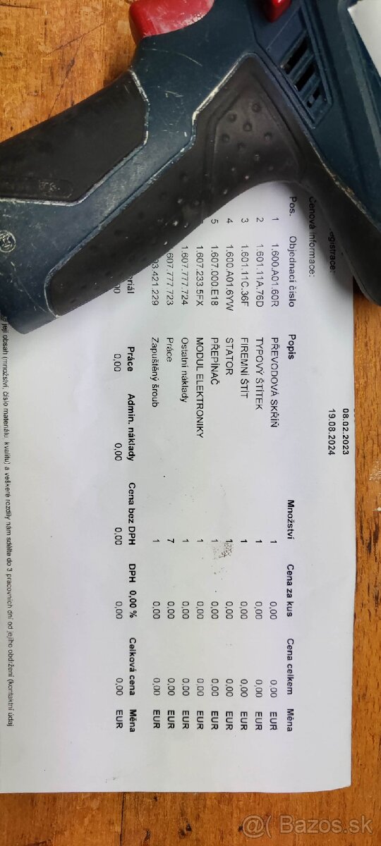 Predam aku priklepovy skrutkovac Bosch GSB 120-Li - 2