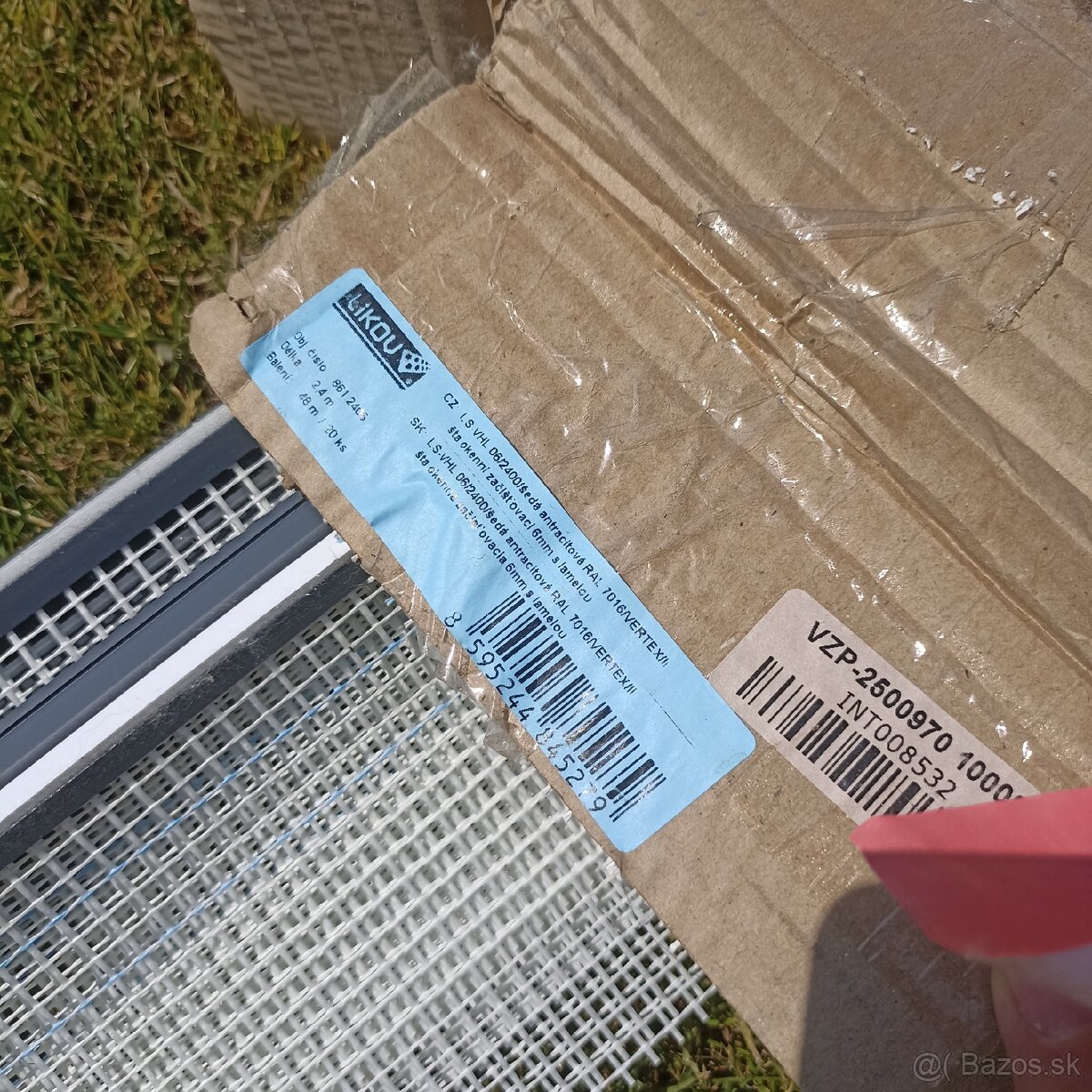 APU lišta ANTRACIT 8KS 2.4M - 2