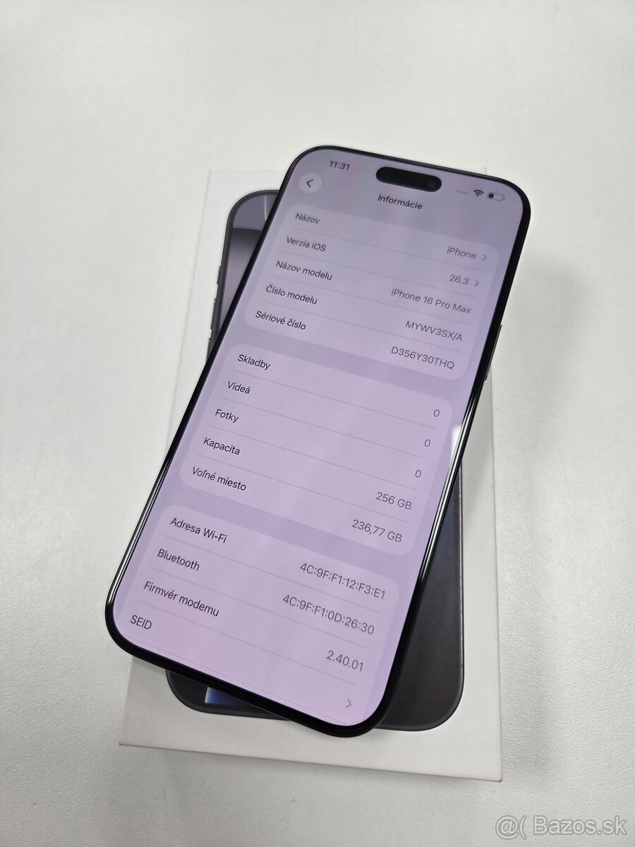 iPhone 16 Pro Max 256GB - 2