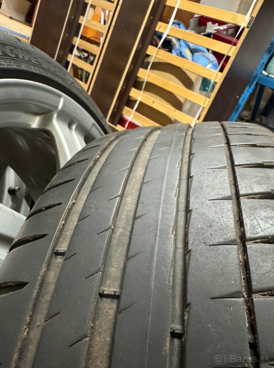 Kolesá alutec + letné pneumatiky Michelin ZR18 - 2