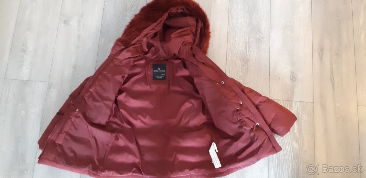 Kvalitná páperová bunda Zara 140 - 2