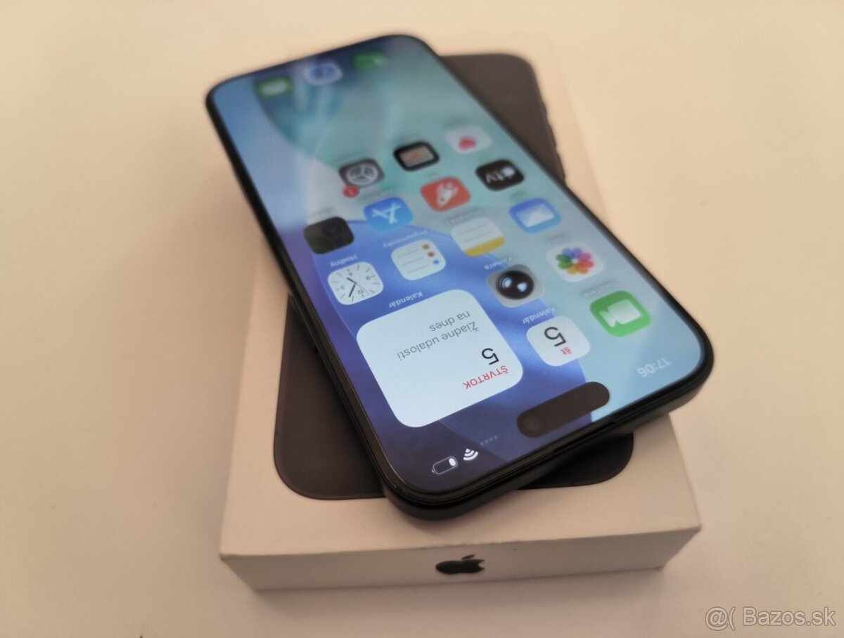 apple iphone 16 Plus 256gb Black / Batéria 93% - 2