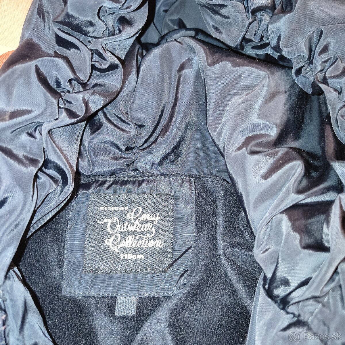 Dievčenské zimná bunda 110 - 2