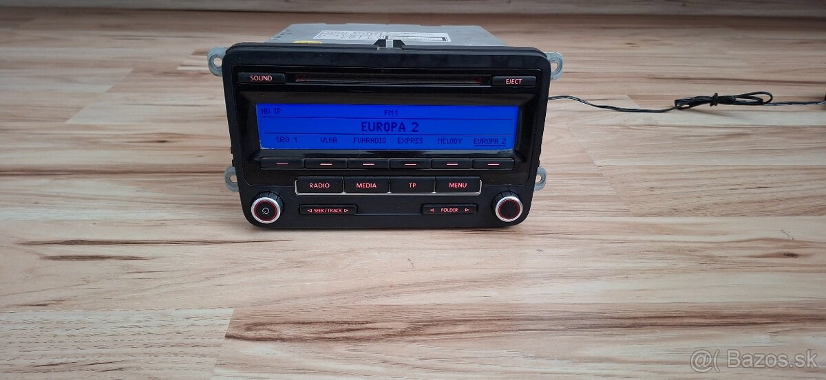 autorádio volkswagen golf6 passat b7 b6 - 2