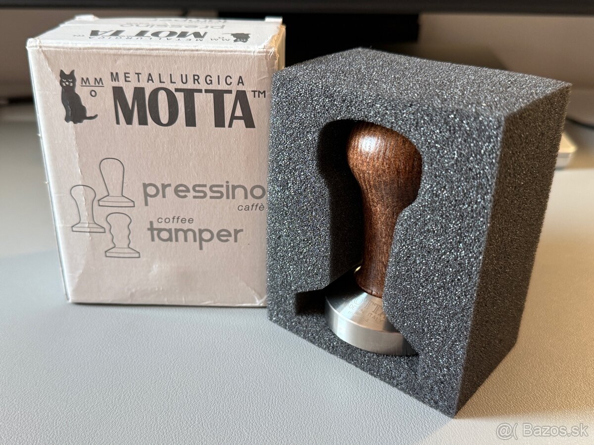 Tamper Motta 54 mm ocel/drevo - 2