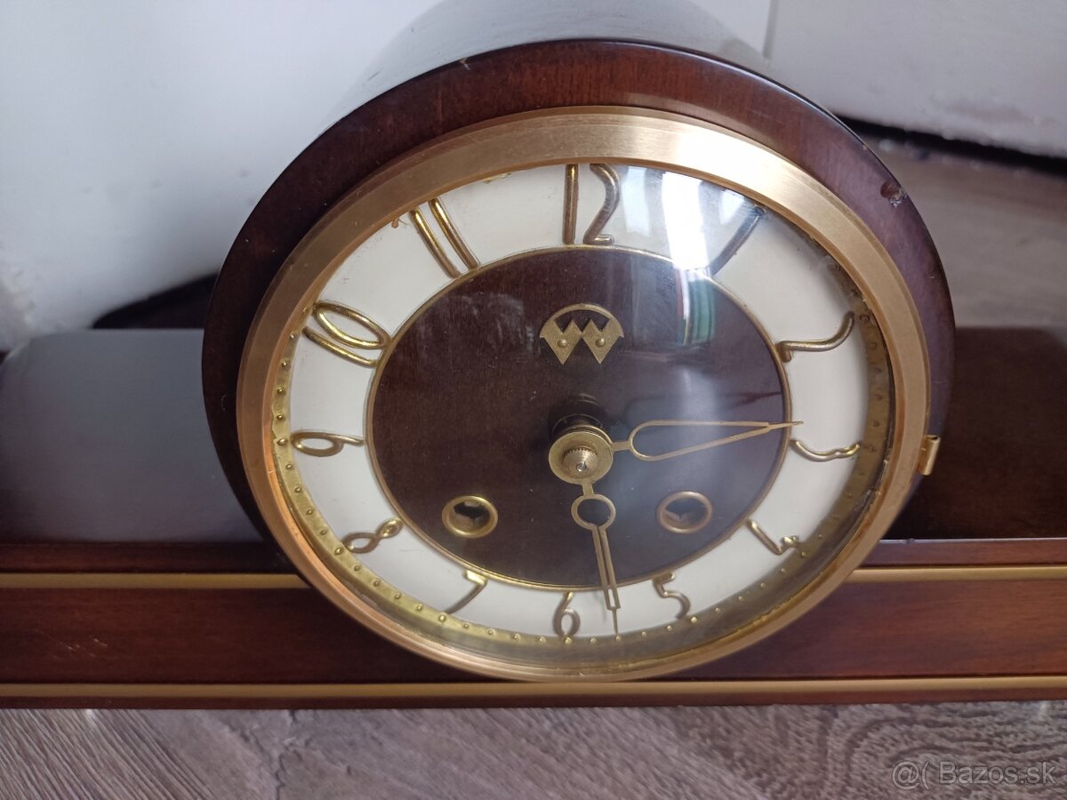 Weimar Hodiny krbové stolní Německo - 2