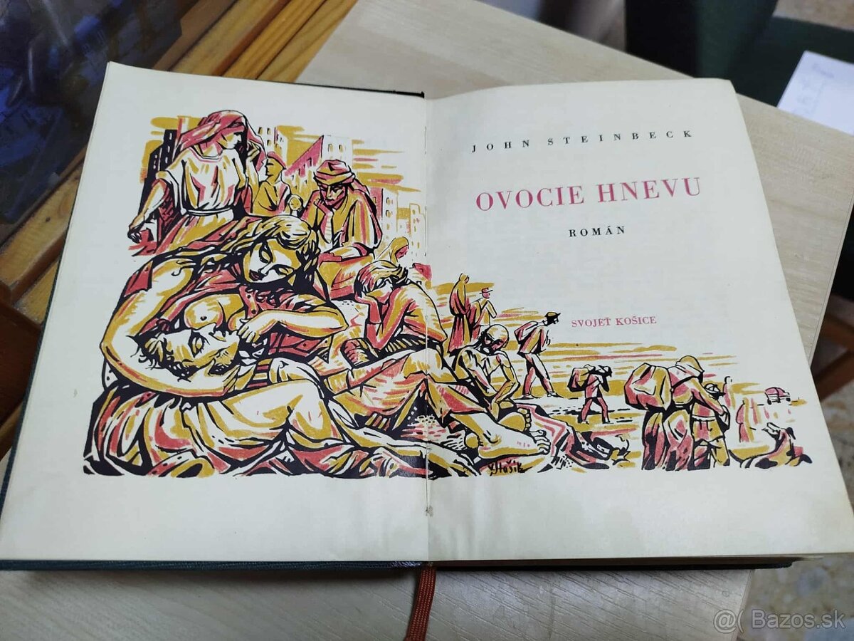 Ovocie hnevu--1947--John Steinbeck--ilustrácie Vojtech Staší - 2