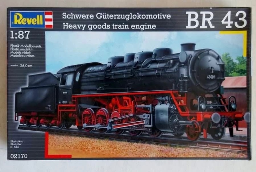 parná lokomotíva BR 43. - 2