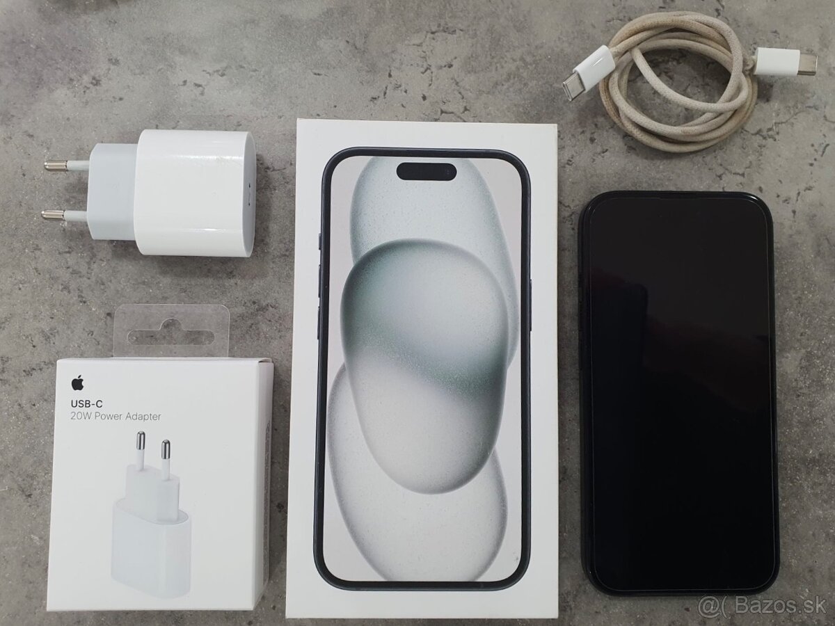 Predám Apple IPhone 15, 128 GB - 2