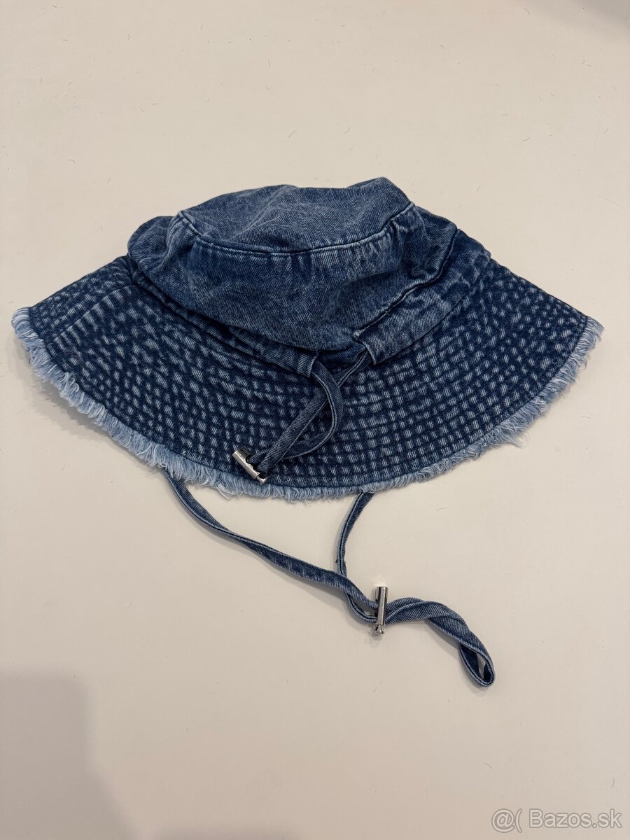 Jacquemus džínsových klobúk - 2