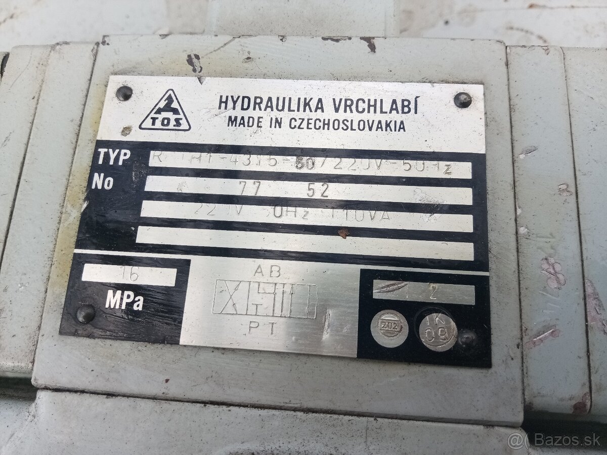 Hydraulický rozvádzač elektro magnetický - 2