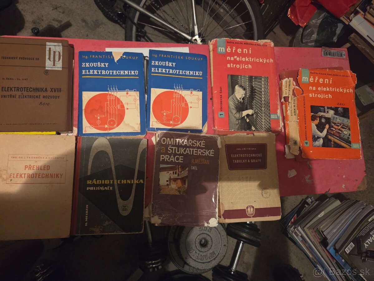 Odborné knižky, elektro, stavba - 2