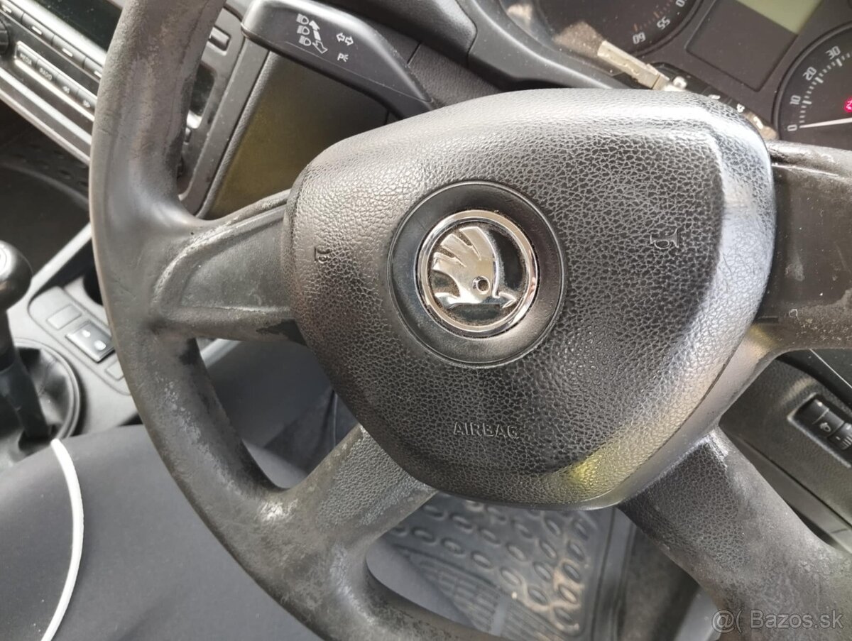 predam sedadla, airbag, interier, škoda fabia 2 - 2