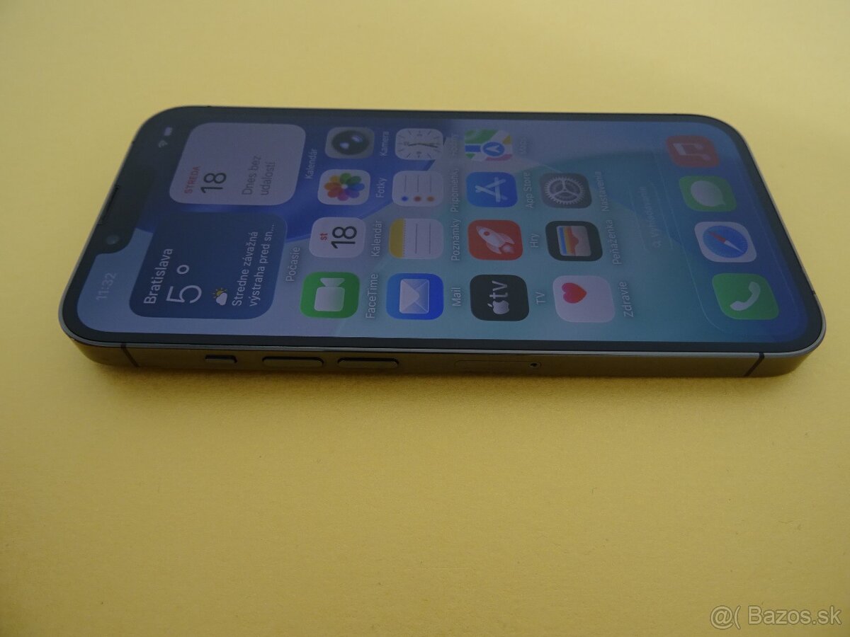 iPhone 13 PRO 128GB GRAPHITE - ZÁRUKA 1 ROK - 100% BATERIA - 2