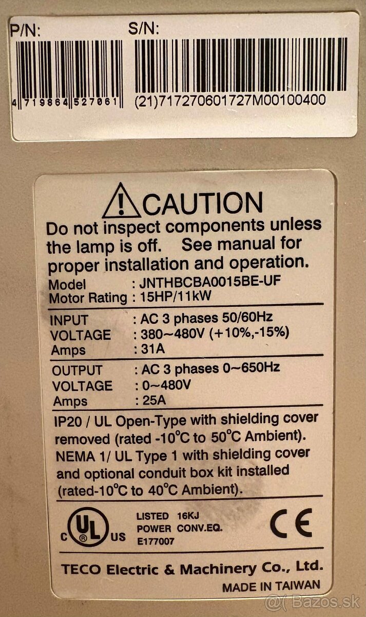 Frekvenčné meniče - 2