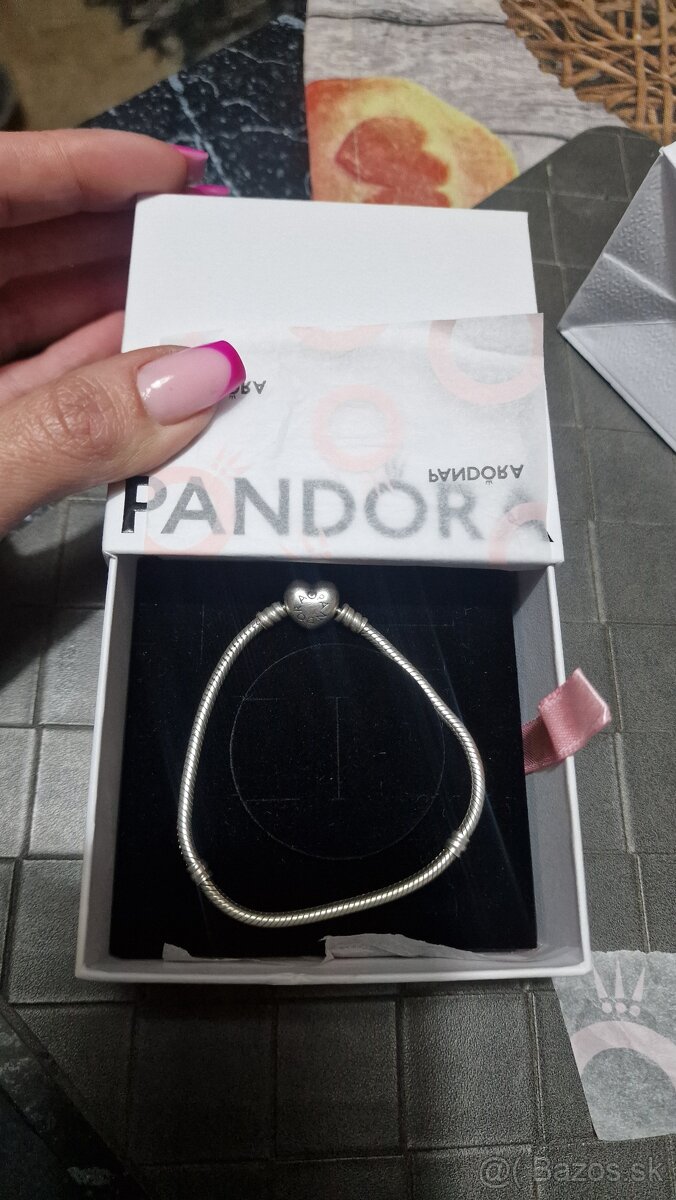 Náramok Pandora + prívesok - 2
