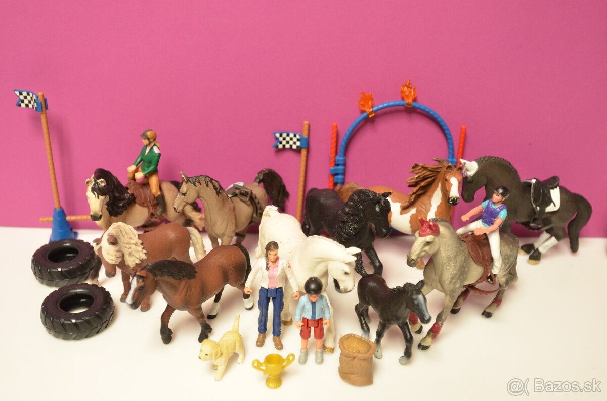 Schleich kone, víla, jednorožec - 2