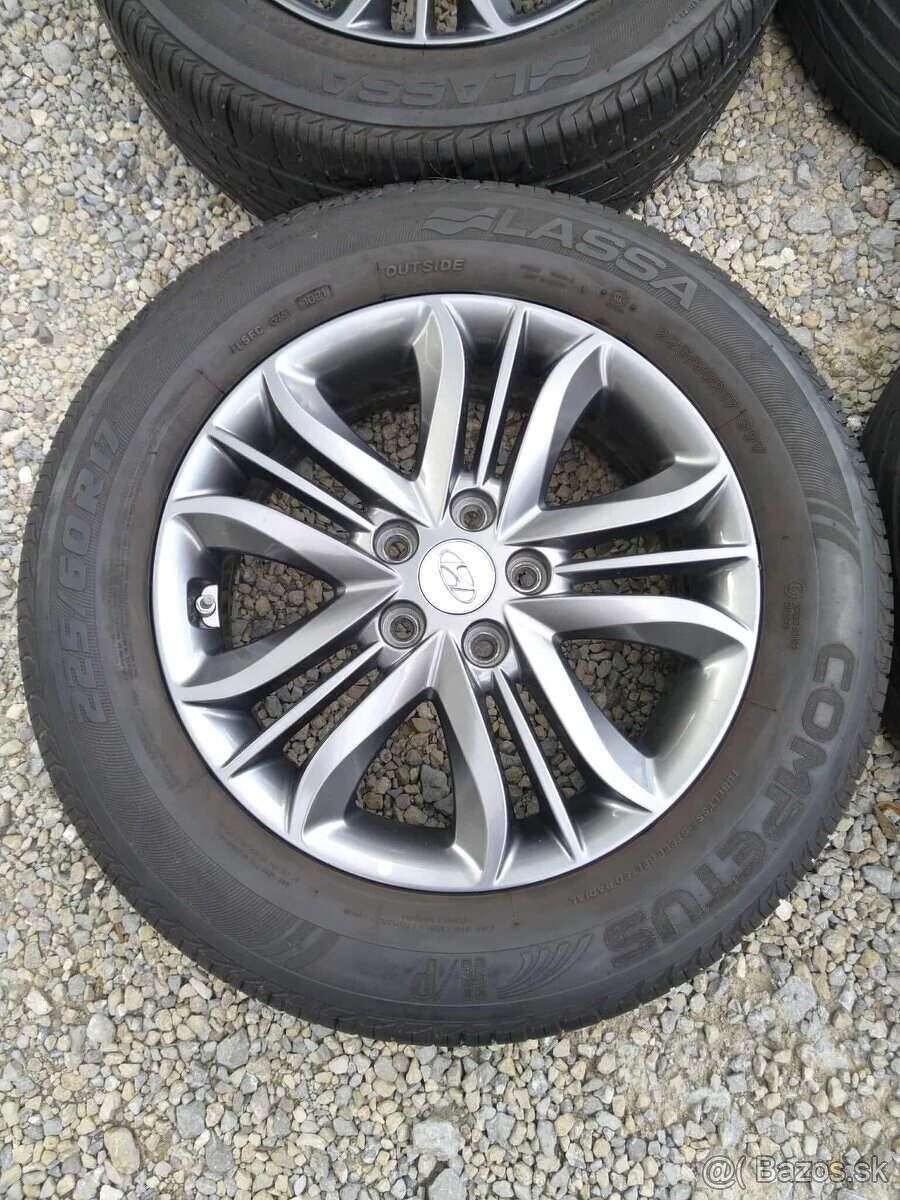 Alu HYUNDAI iX 35 + TPMS + letné pneu. - 2