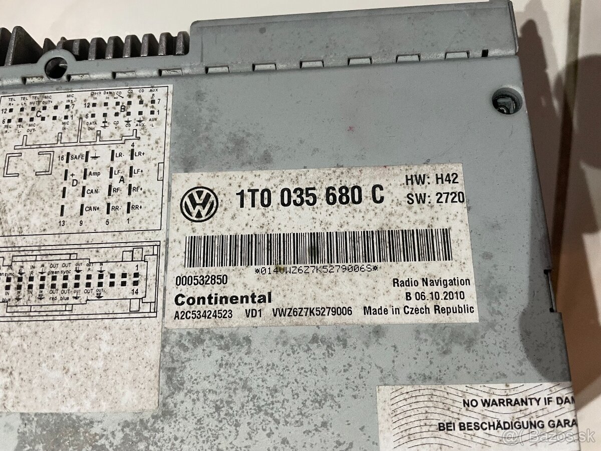 Volkswagen RNS 510 Columbus - 2