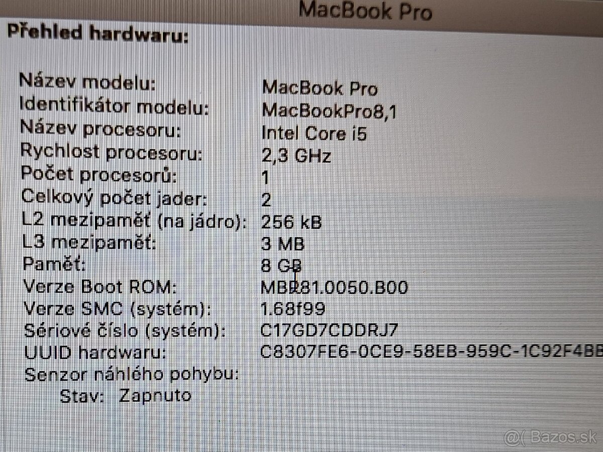 Apple MacBook 13 pro, I5, 8gb, 256gb. - 2