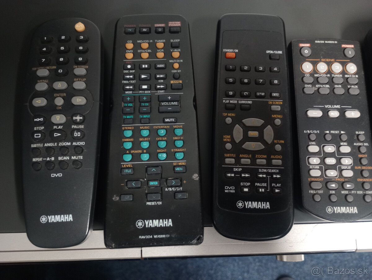 Diaľkový ovládače YAMAHA - 2