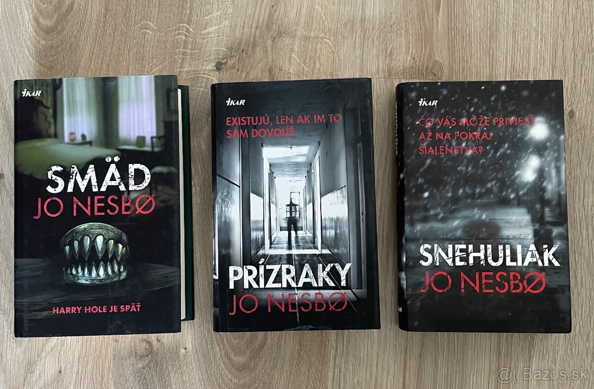 Knihy: Jo Nesbo - Smäd, Prízraky, Snehuliak - 2