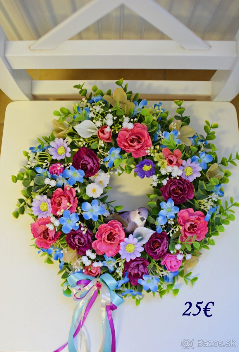Jarný, veľkonočný a celoročný veniec - 2