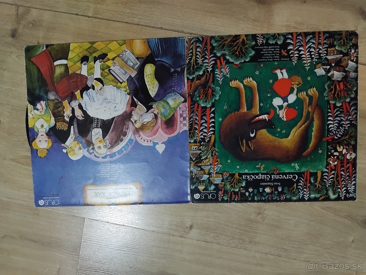 Gramofonove platne rozpravky - 2