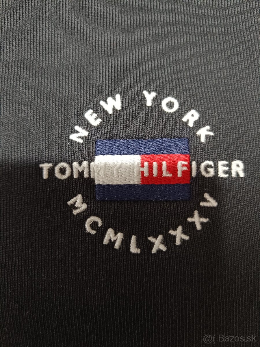Čierna mikina Tommy Hilfiger veľ M - 2