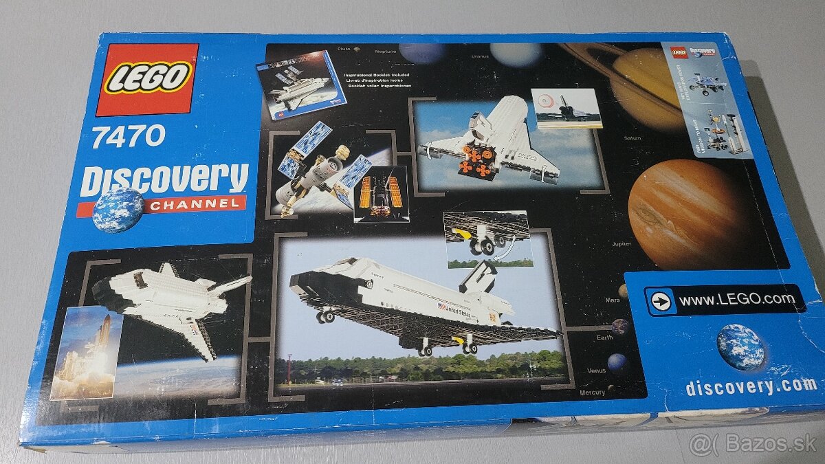 Predám retro LEGO 7470 Space Shuttle Discovery z roku 2003 - 2