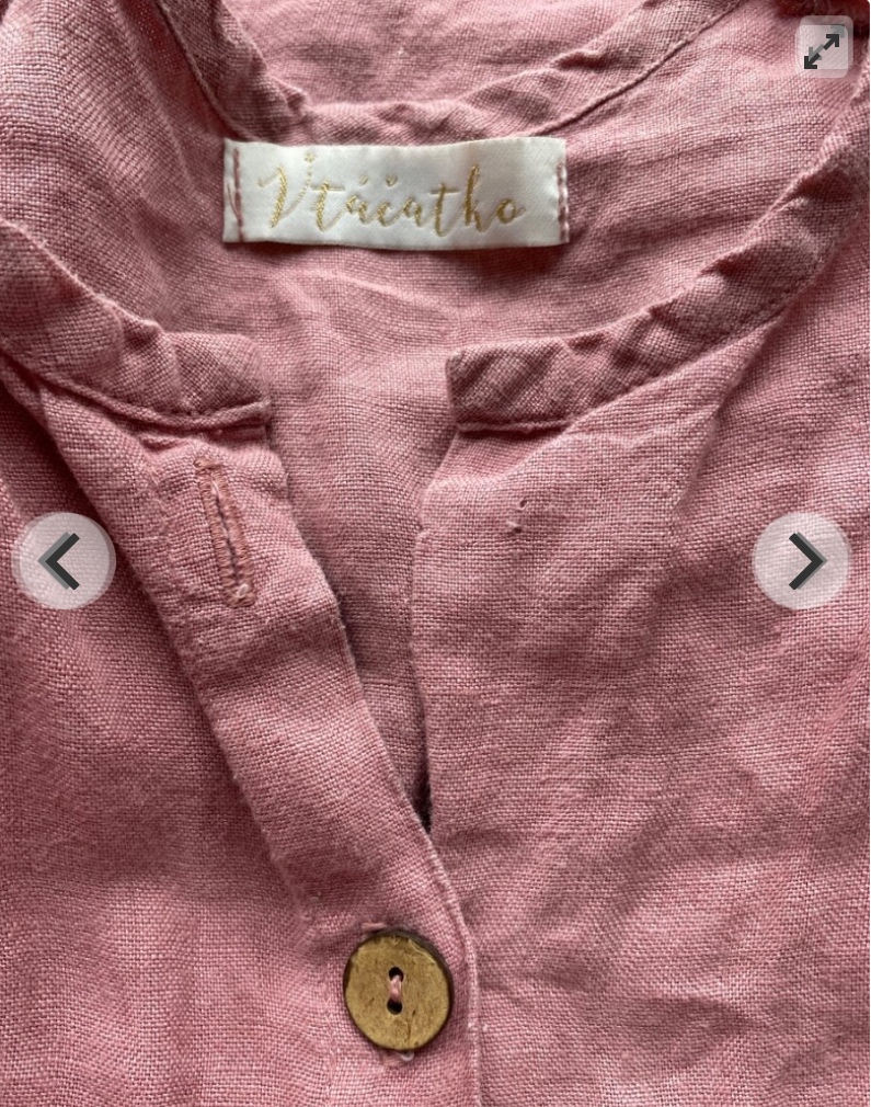 Ľanovy overal veľ92/98 - 2