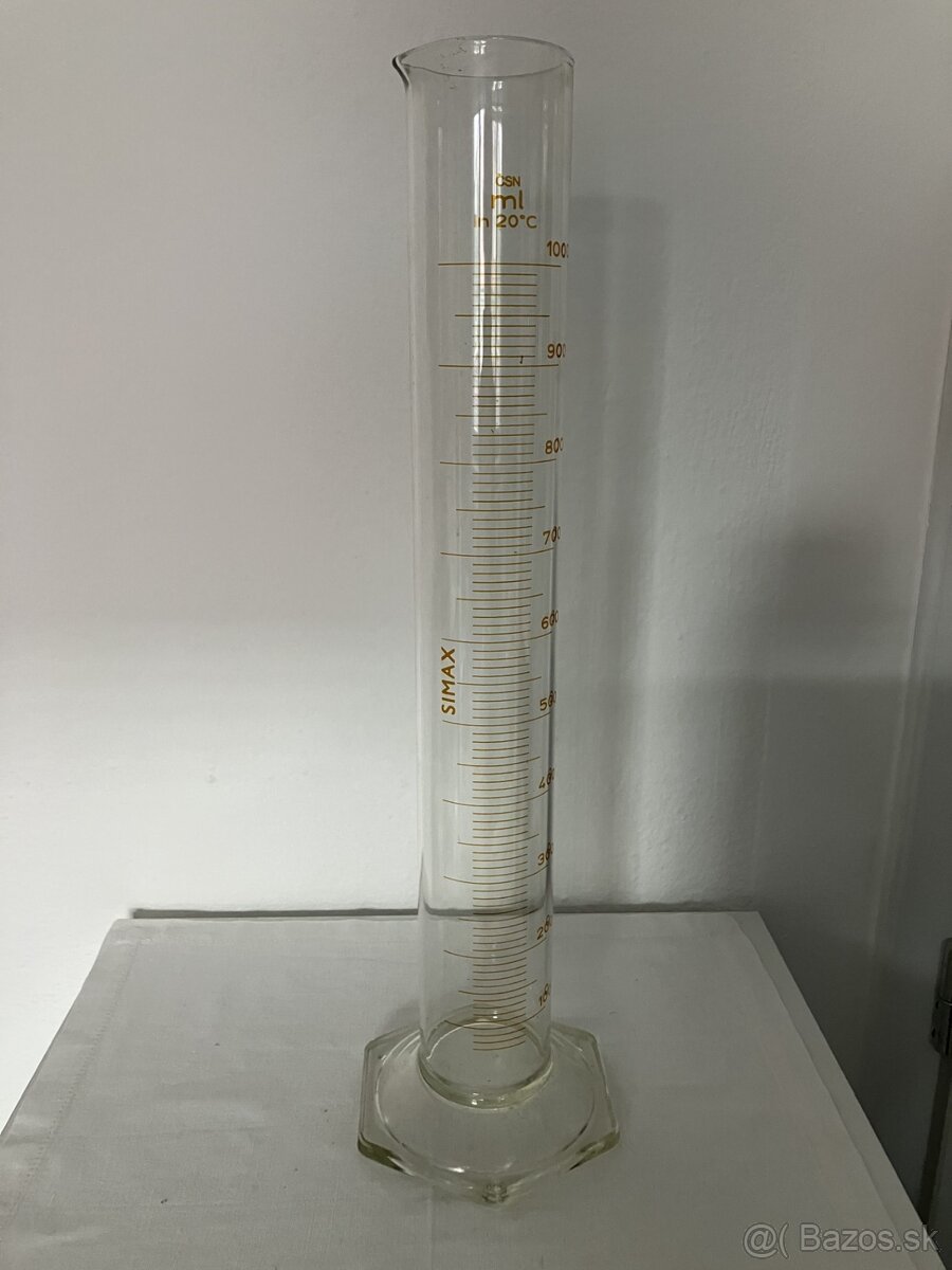Sklenený odmerný valec SIMAX 1000 ml - 2