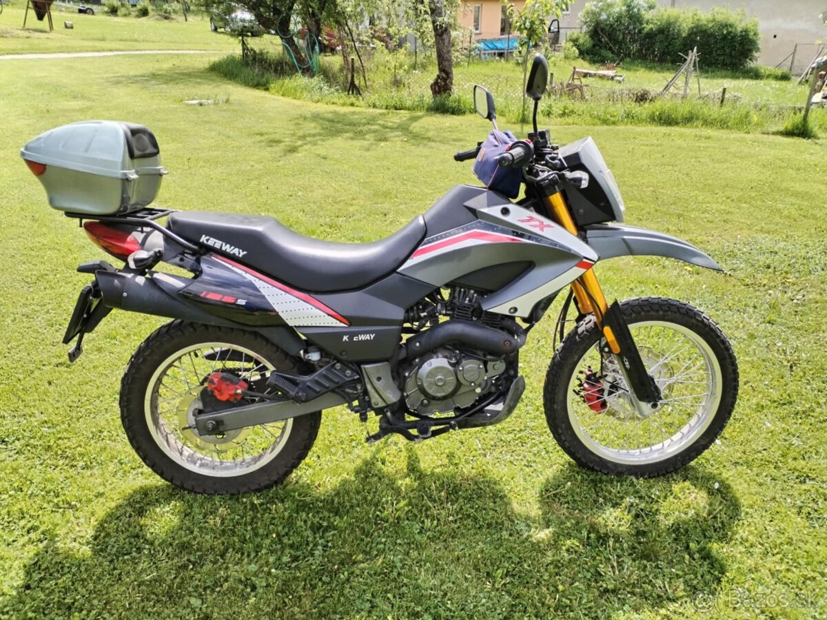 enduro keeway tx 125 s tp špz - 2