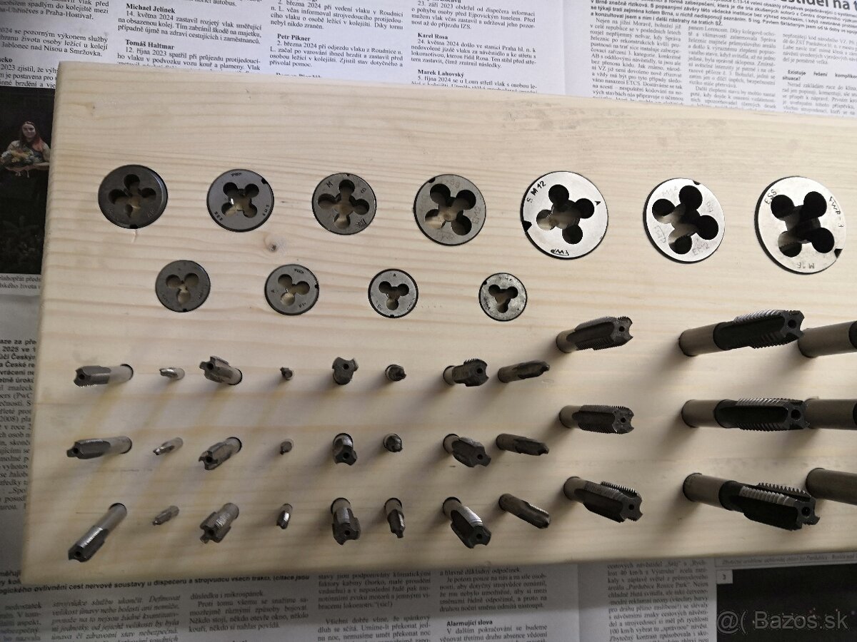 P:sada závitníků - 2