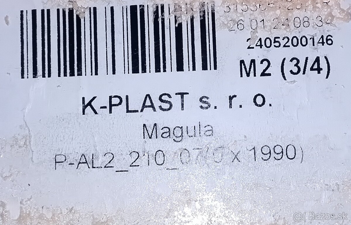 Parapety antracit - 2