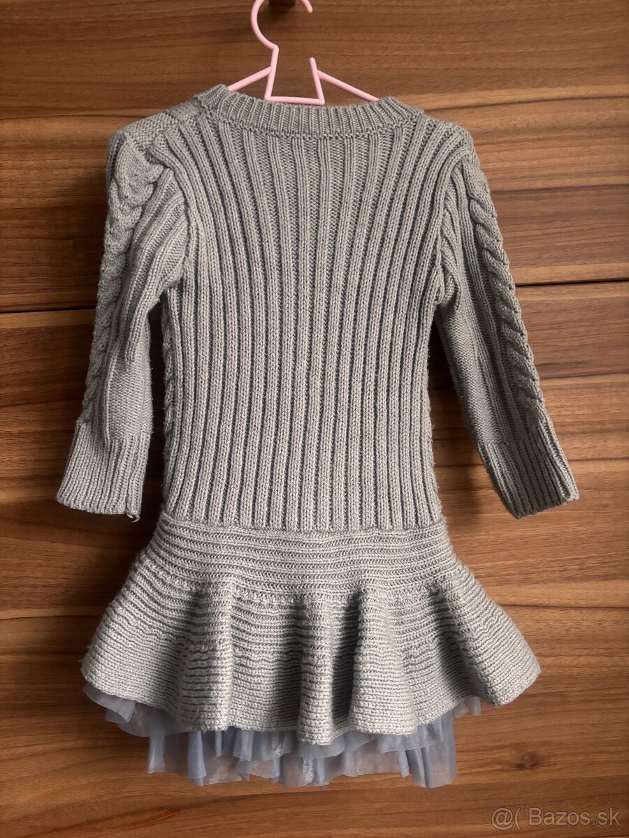hrubšie pletené šaty - 2