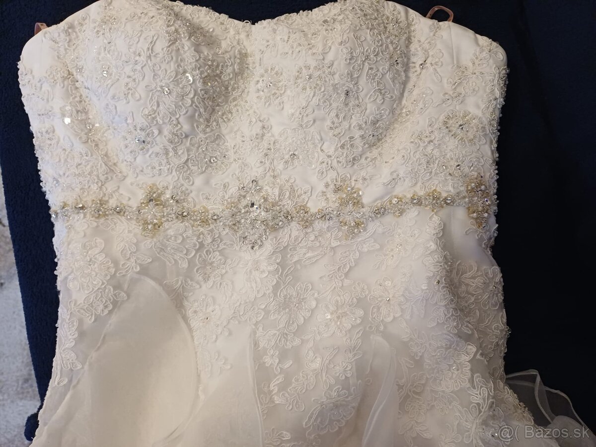 Svadobné šaty 36-40 - 2