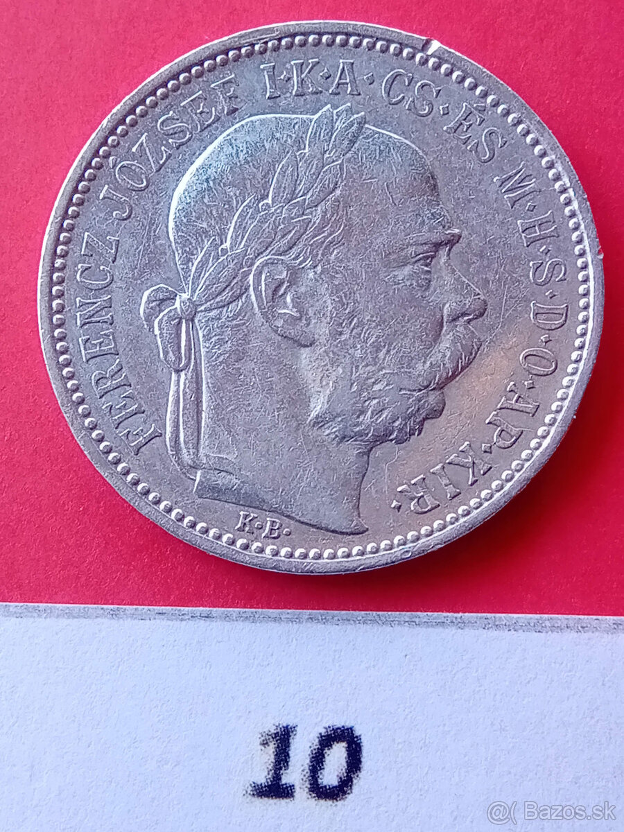 1 Koruna strieborná Uhorská - 2