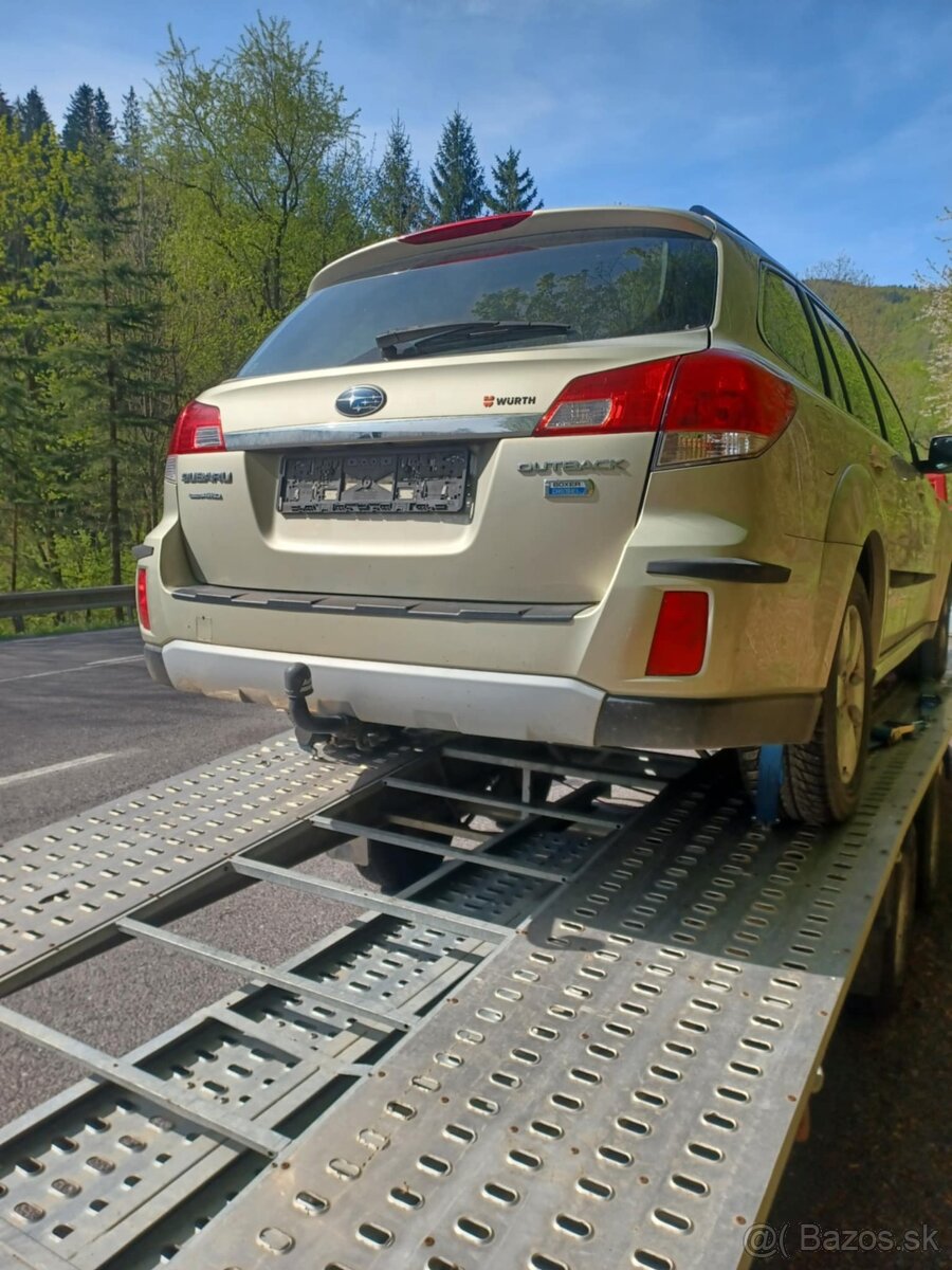 Rozpredám Subaru Outback 2.0D 110kw EE20 2010 - 2