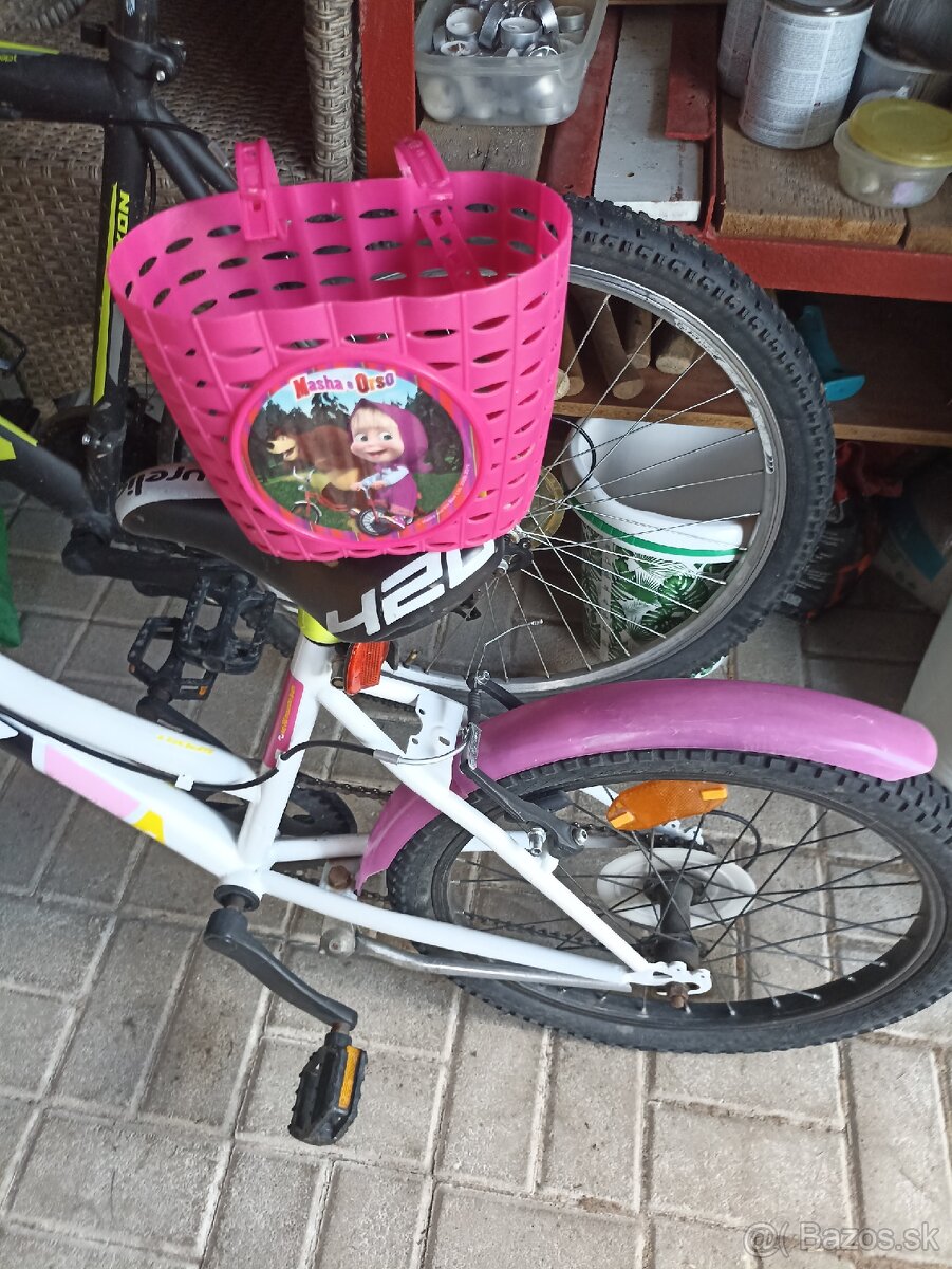 Dievčenský bicykel veľkosť 20 - 2