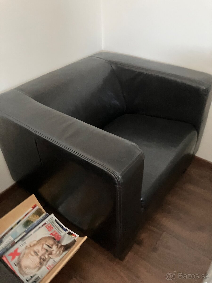 kozene kreslo designovka - 2